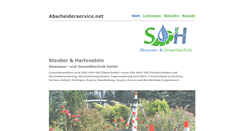 Desktop Screenshot of abscheiderservice.net